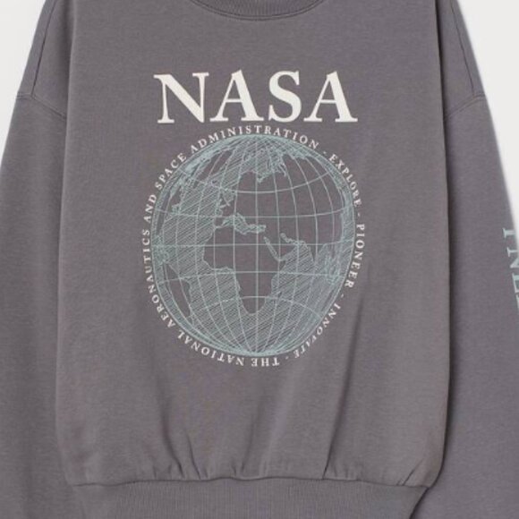 NWOT NASA  Pullover Jumper Crewneck Sweatshirt - Picture 5 of 7